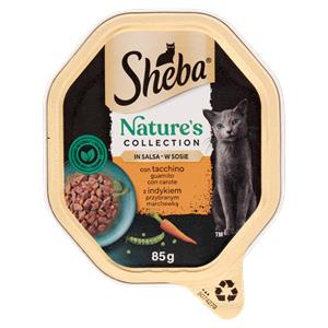 SHEBA NATURE'S TACCHINO CON CAROTE 85GR