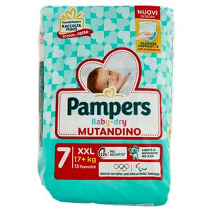 PAMPERS BABY DRY MUT. XXL X13