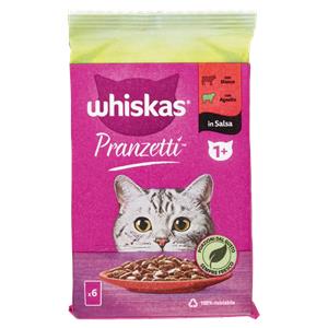 WHISKAS PRANZETTI 50GX6 MPK CARNI MISTE