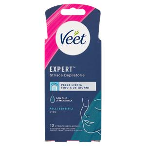 STRISCE VISO VEET X12PZ PELLI SENSIBILI