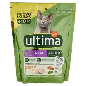 CROCC.GATTO ULTIMA STERILIZED 440G POLLO