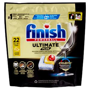 FINISH ULTIMATE PLUS 22 TABS  LEMON