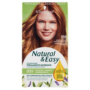 COLORAZIONE NATURAL&EASY 555 BIONDO