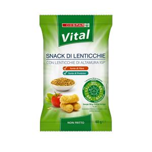 SNACK VITAL 60G LENTICCHIE ALTAMURA IGP