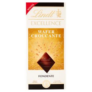 TAVOLETTA LINDT 100GR EXCEL WAFER CROCC.