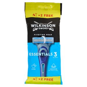 RASOIO EXTRA ESSENT.WILKINSON REGULA.4+2