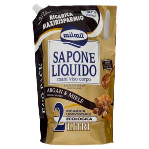 SAPONE LIQ.MIL MIL LT. 2  RICARICA ARGAN