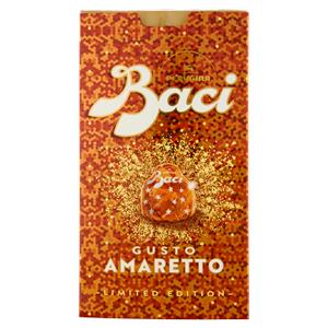 BACI PERUGINA gusto amaretto Cioccolatini Fondenti al gusto di biscotto amaretto, scatola 150 g