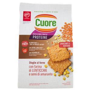 SFOGLIE FARINA DI LENTICCHIE CUORE 170G