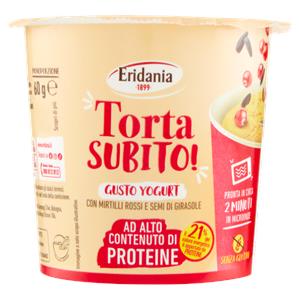 TORTA SUBITO YOGURT 60GR PROT ERIDANIA