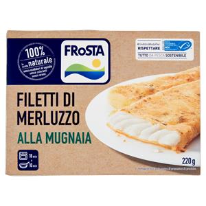 FILETTI DI MERLUZZO MUGNAIA FROSTA 220G