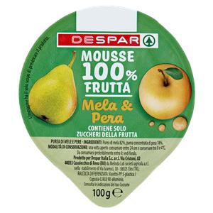 MOUSSE DI MELA/PERA 100g DESPAR