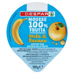 MOUSSE DI MELA/BANANA 100g DESPAR