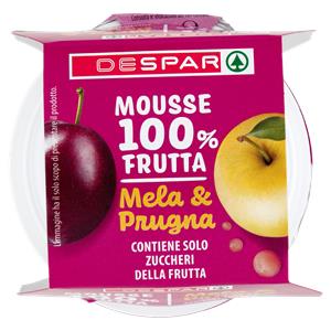 MOUSSE DI MELA/PRUGNA 100g x2 DESPAR