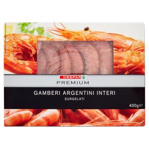 GAMBERI ARGENTINI INTERI PREMIUM 400G