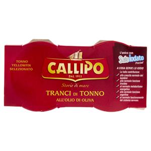 TONNO IN OLIO OLIVA CALLIPO 70GX2 VETRO