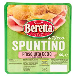 PROSCIUTTO COTTO SPUNTINO BERETTA 50 G