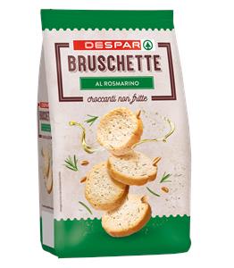 BRUSCHETTE DESPAR 150G ROSMARINO