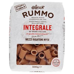 MEZZI RIGATONI N.51 RUMMO 500G INTEGRALI