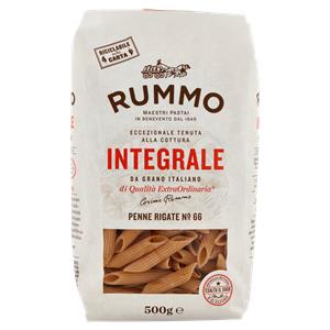 PENNE RIGATE N.66 RUMMO 500G INTEGRALI