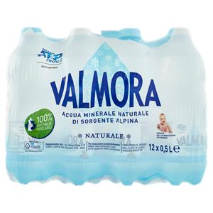 ACQUA MINERALE VALMORA 50CL NATURALE