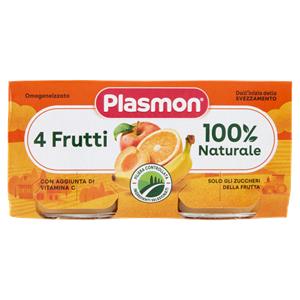 OMOG.PLASMON 80GX2 4 FRUTTI