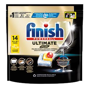 FINISH ULTIMATE PLUS 14 TABS LEMON