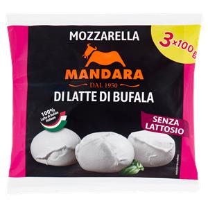 MOZZ.BUFALA DELATTOSATA MANDARA 3X100GR