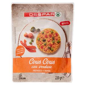 COUS COUS CON VERDURE DESPAR 220G