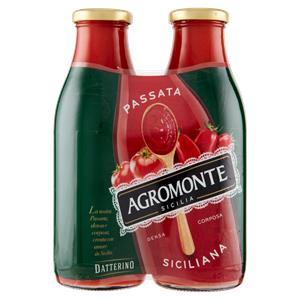 PASSATA BIPACK AGROMONTE 520X2 DATTERINO