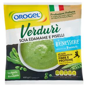 VERDURÌ EDAMAME E PISELLi OROGEL 600G