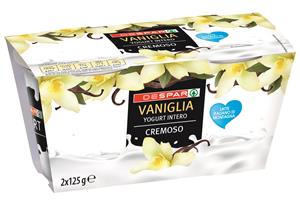 YOGURT INTERO DESPAR 125GX2 VANIGLIA