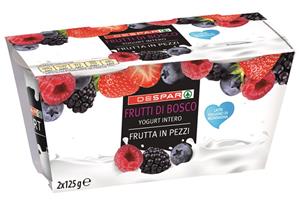 YOGURT DESPAR 125GX2 FRUTTI DI BOSCO