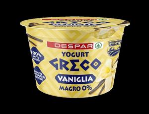 YOGURT GRECO 0% DESPAR 150G VANIGLIA