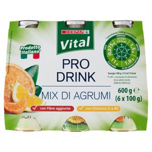 YOGURT PRO DRINK VITAL 100GX6 AGRUMI