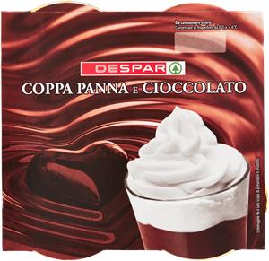 DESSER COP. PANNA DESPAR 115GX4CIOCCOLAT