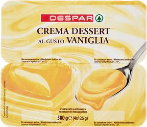 CREMA DESSERT DESPAR 125GX4 VANIGLIA