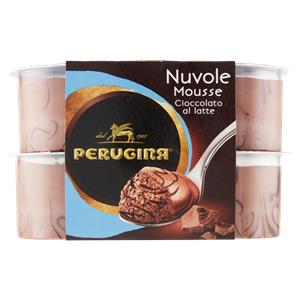 PERUGINA Nuvole Mousse Cioccolato al latte 4 x 60 g