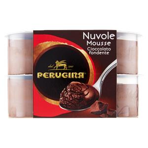 PERUGINA Nuvole Mousse Cioccolato fondente 4 x 60 g