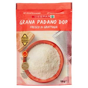 GRANA PADANO GRATTUGIATO DESPAR 100G