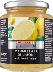 MARMELLATA PREMIUM 350G LIMONI