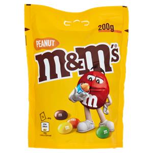 M&M'S PEANUT  POUCH 200G