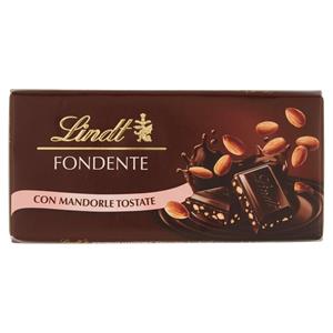 TAVOLETTA LINDT 100G FONDENTE MANDORLE