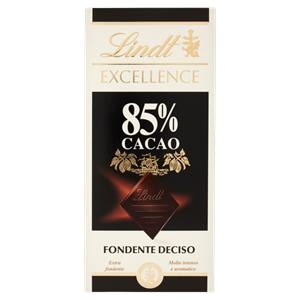 TAVOLETTA LINDT 100G EXCELLENCE 85% FOND