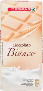 TAVOLETTA CIOCCOLATO DESPAR 100G BIANCO