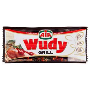 WURSTEL WUDY AIA GRILL 250G PURO SUINO