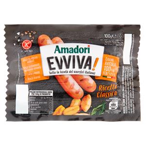 WURSTEL POLLO/TACCHINO EVVIVA 100G