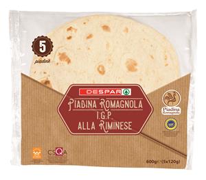 PIADINA FRESCA TRADIZ. DESPAR 5PZ 600G