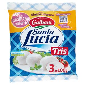 MOZZARELLA SANTA LUCIA 100GX3