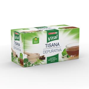 TISANA  DEPURATIVA 20F  VITAL  40g